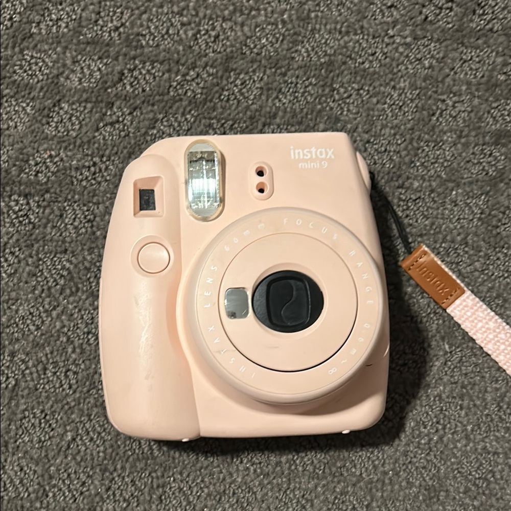 Instax Mini 9 Blush Pink Instant Camera